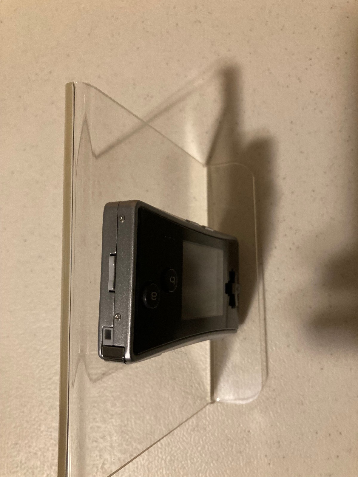 Nintendo Gameboy Micro Advance GBA Black/Silver with charger + case and sleeves