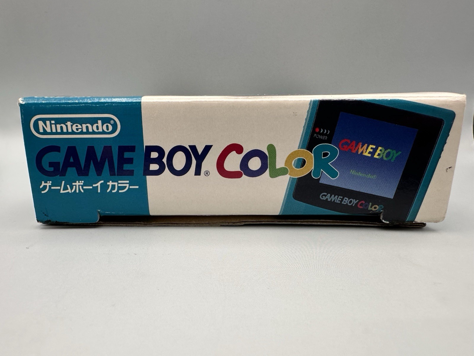 Teal Nintendo Game Boy Color Handheld Game Console – With Minty Box