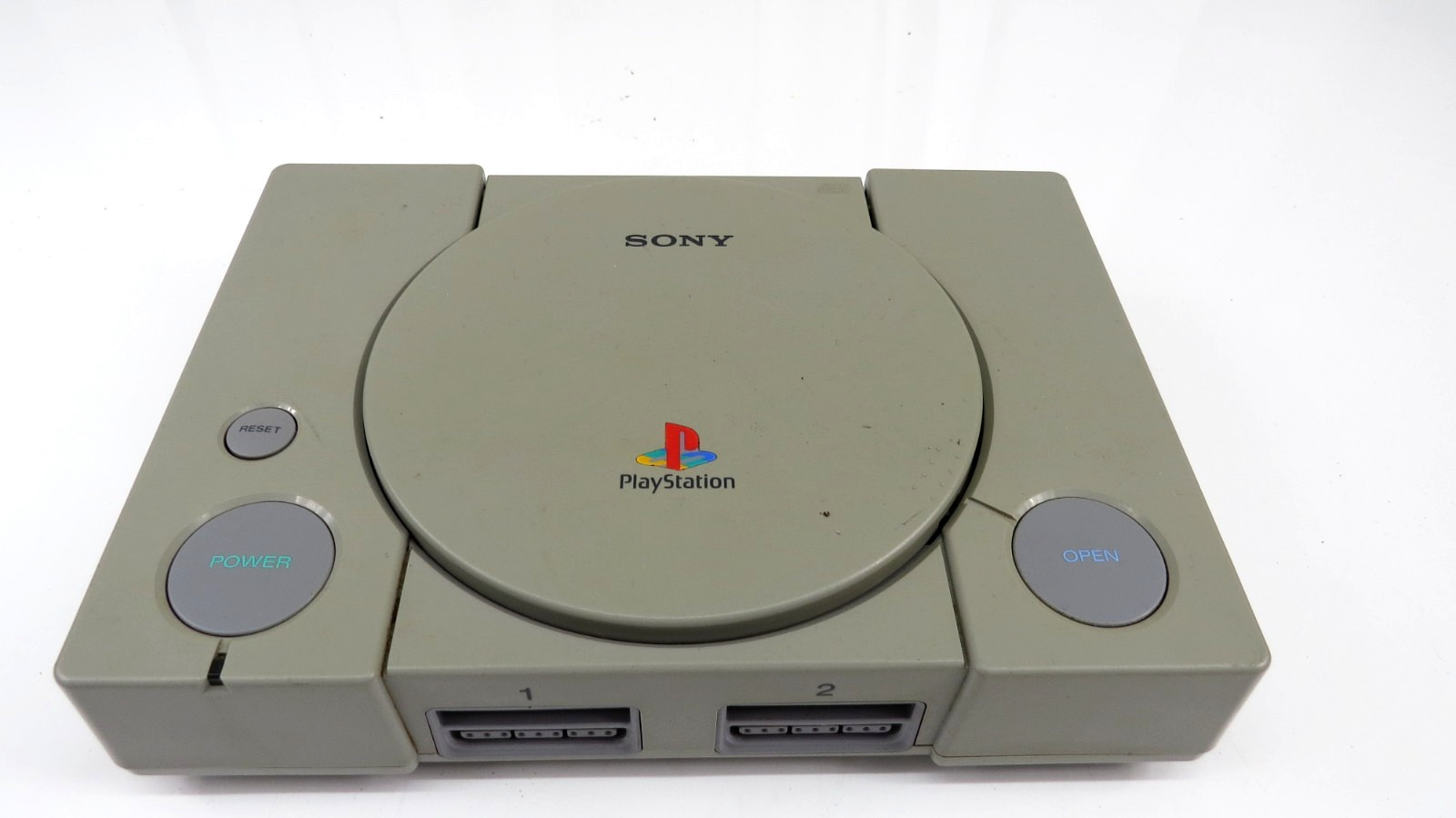 Sony PlayStation 1 PS1 SCPH-7501 Game Console W/Power & RCA Cords, Memory Card