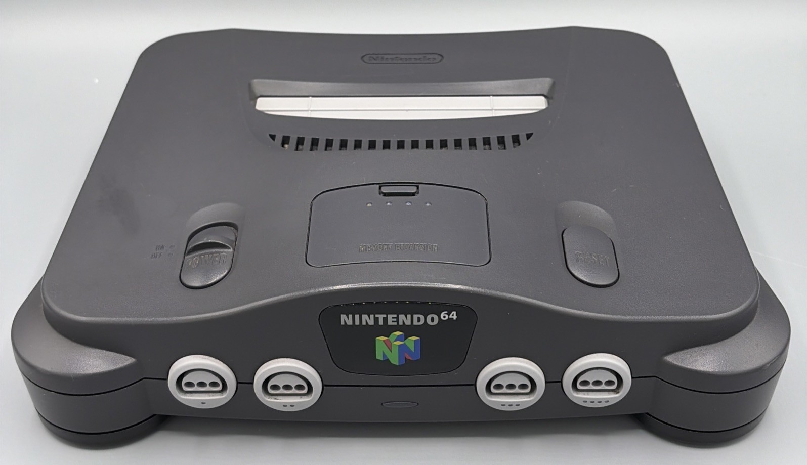 NINTENDO 64 CONSOLE BUNDLE +CABLES+ 1 CONTROLLER +1 GAME -N64 NUS-001 TESTED✅