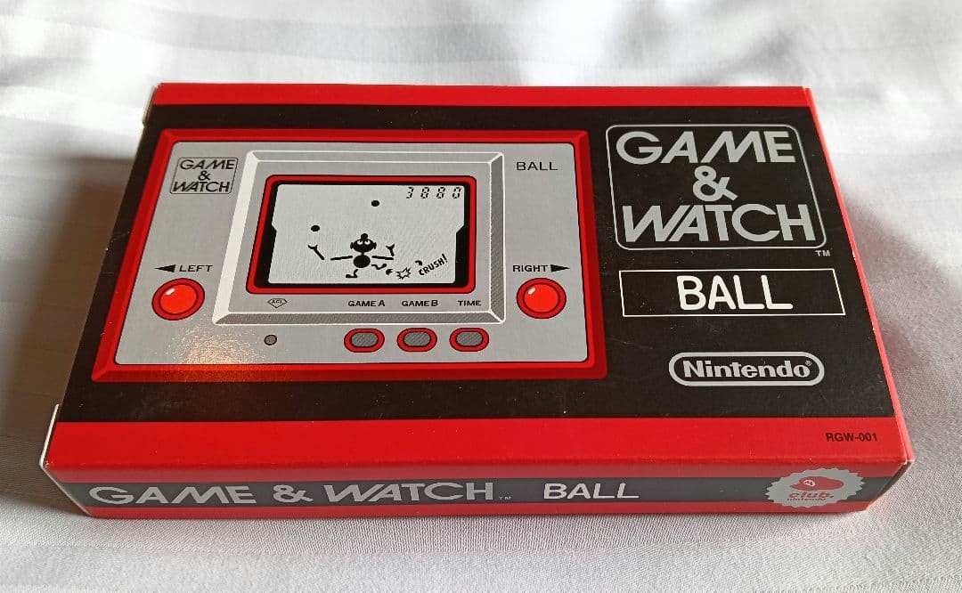 Nintendo Game & Watch Ball With Box Club Nintendo Limited Premium Game