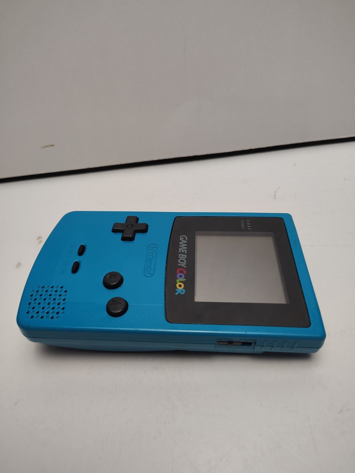 Nintendo Game Boy Color Handheld System Teal Blue CGB-001 Fully Tested See Pics