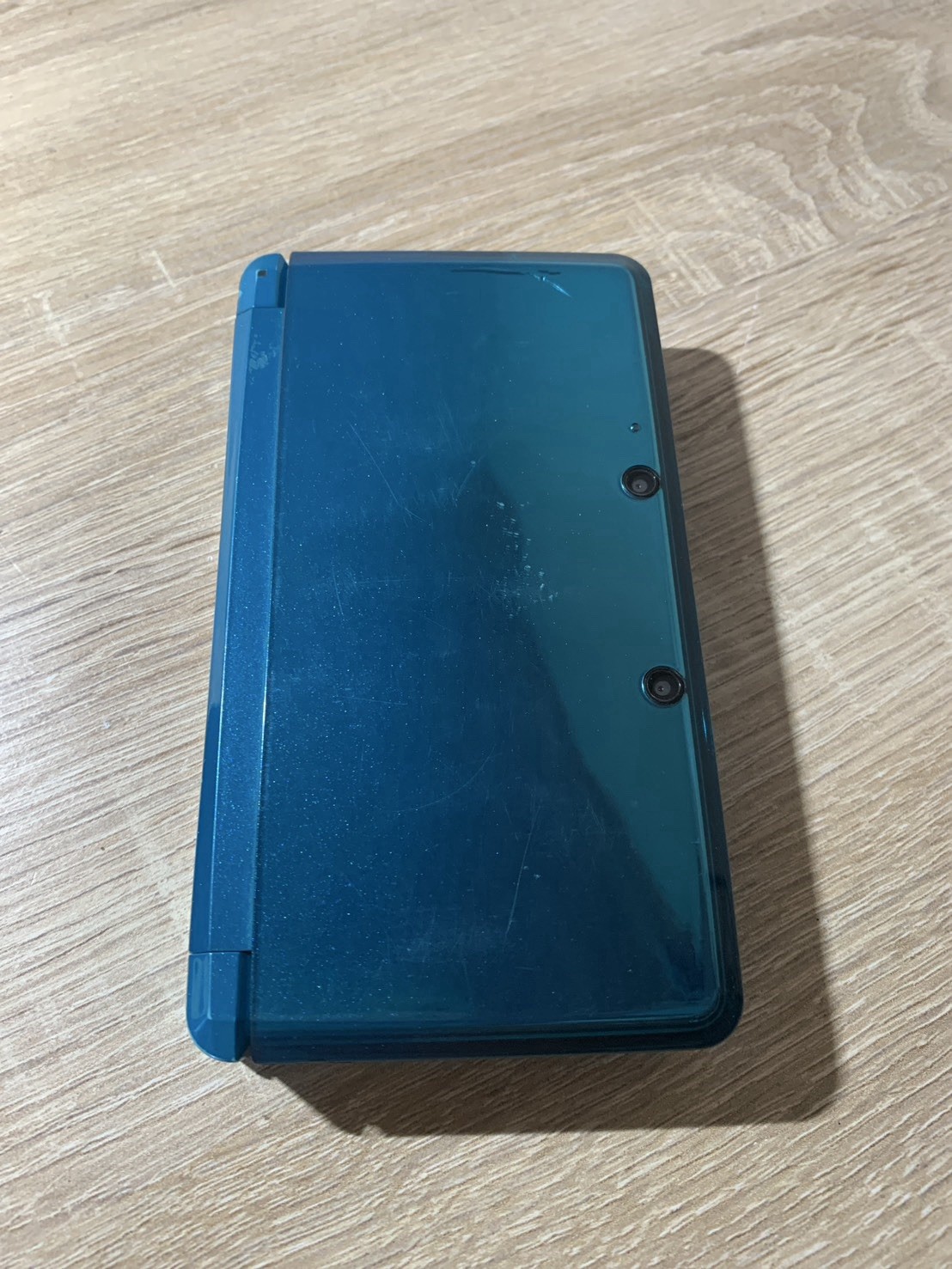 0655 Nintendo 3DS Aqua Blue Good TESTED 290g