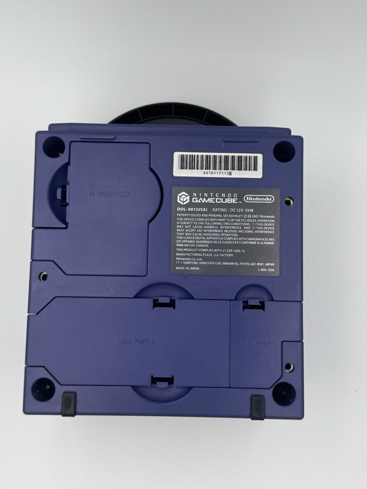Nintendo GameCube DOL-001(USA) Console Purple NTSC-U/C Carrying Handle