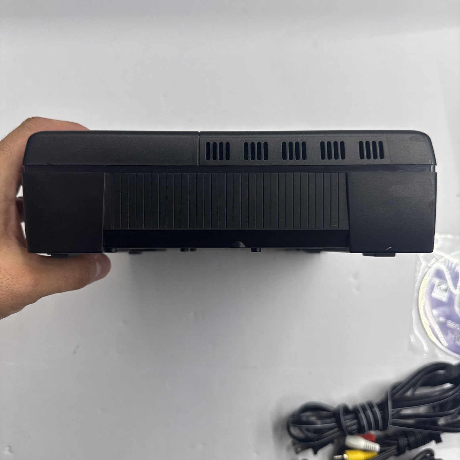 Saturn – SEGA Saturn Black Console Complete W/ Controller Tested #2944