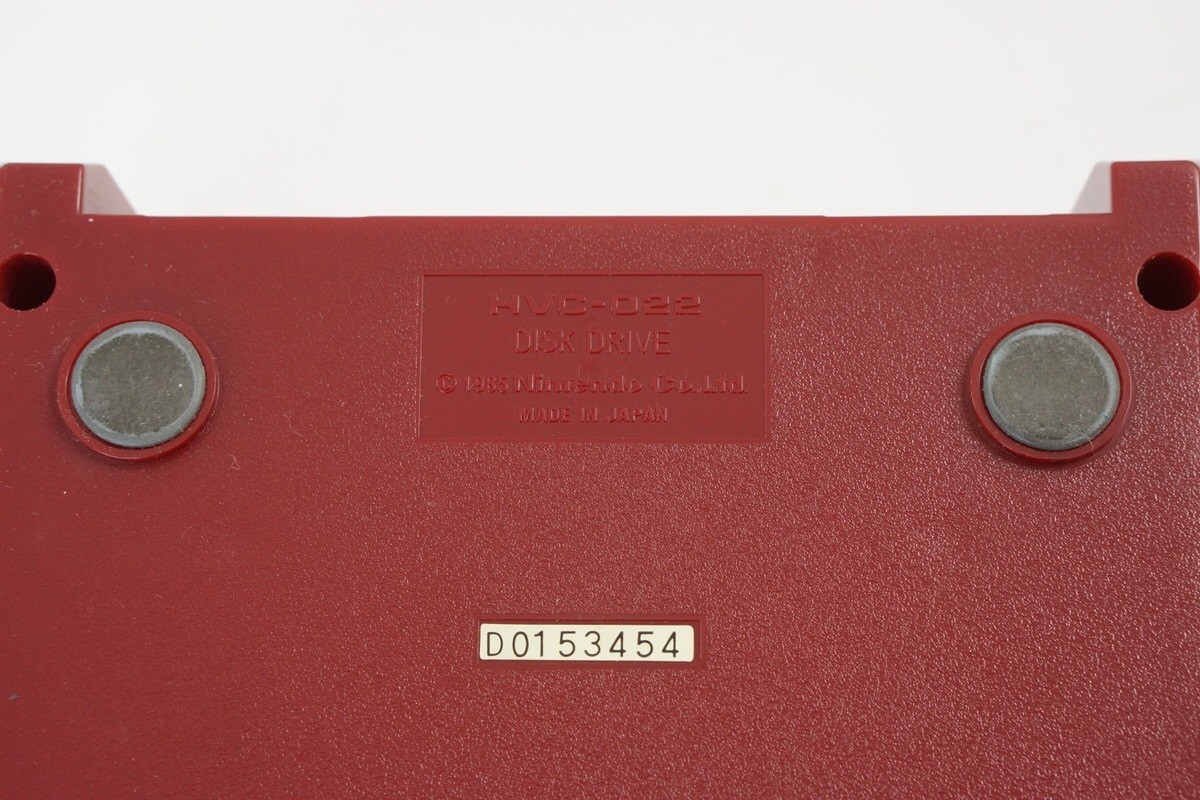 Famicom Disk Console «System Only» HVC022 -New rubber belt- Tested D0830697
