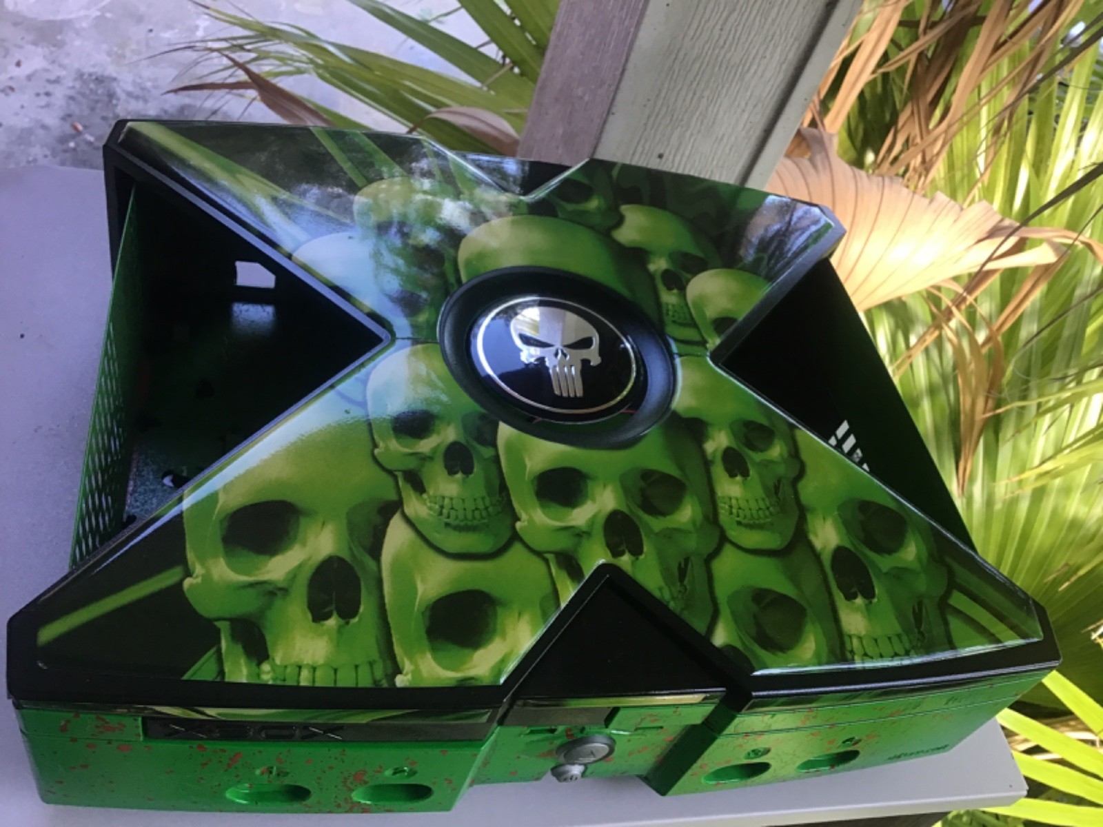 ⚜🧿 Special KING Edition Original Xbox Console case✨ the Scary Skulls case✨ ✨ 1