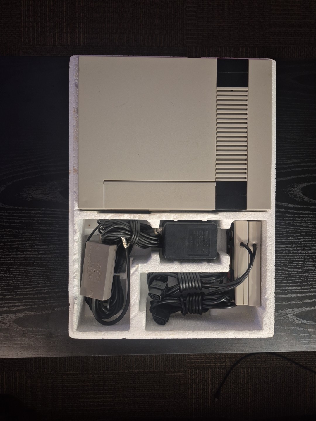 NES Nintendo Control Deck Console CIB with super Mario bros 5 screw version