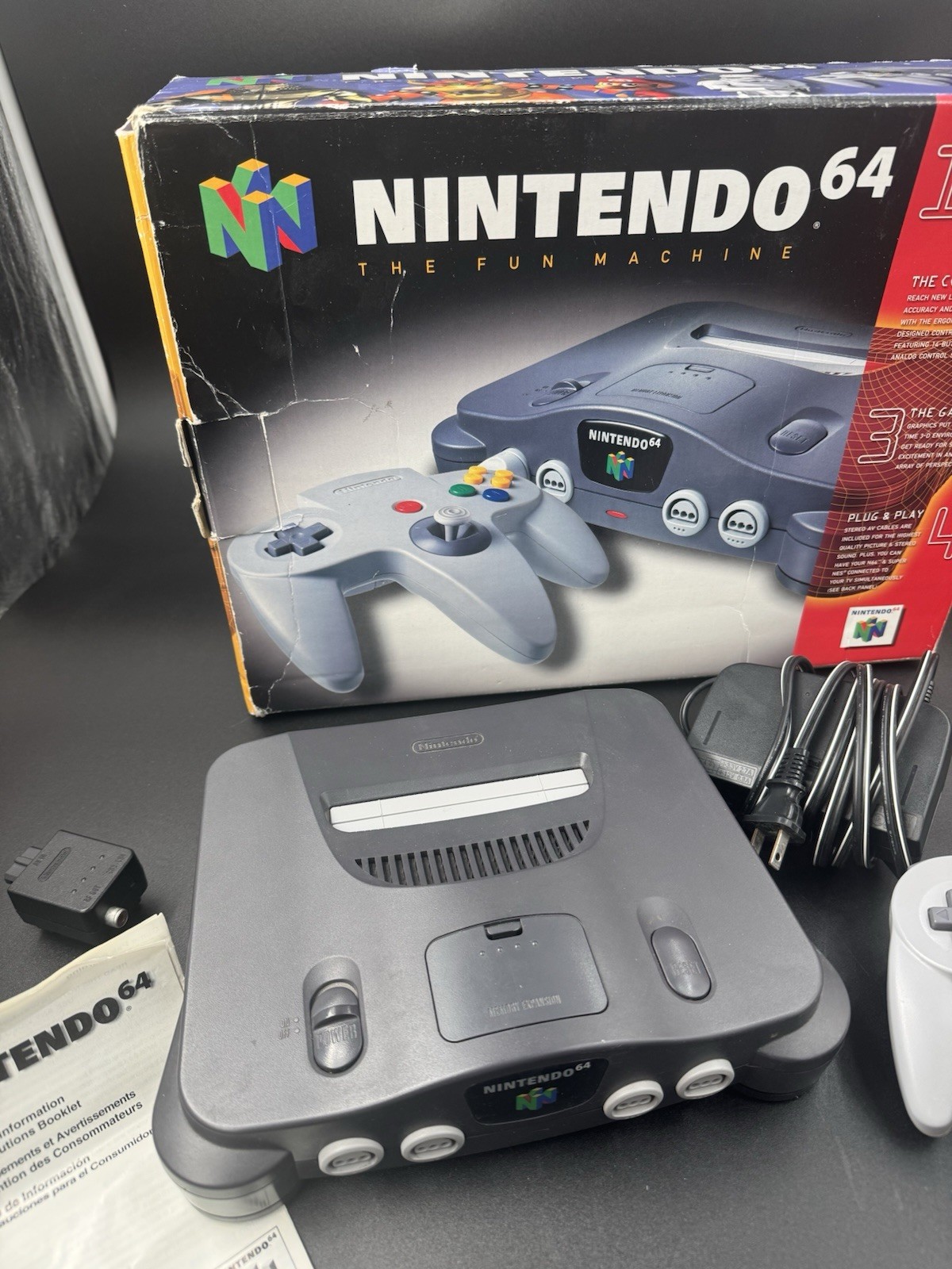 Launch Nintendo 64 Console CIB!