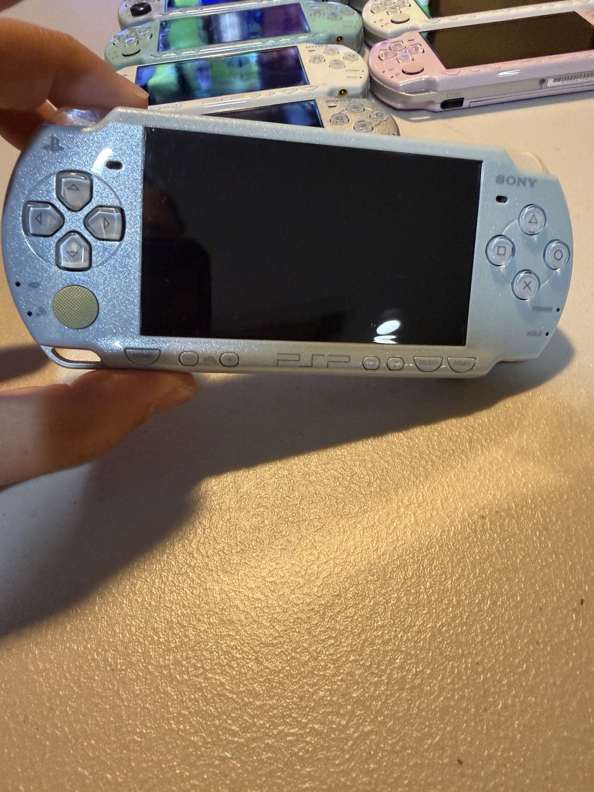 Japanese PlayStation PSP 2000 System Working Blue Us Seller J