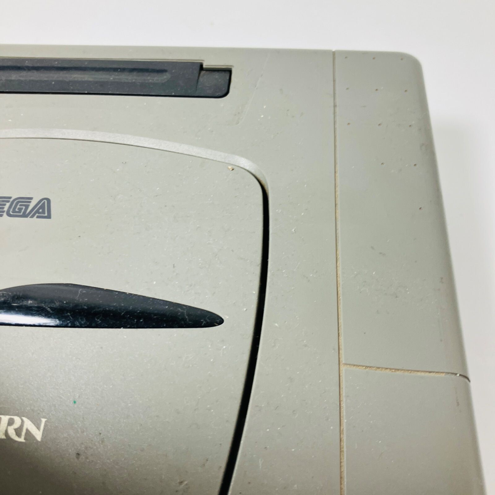 SEGA Saturn Console Controller set Gray HST-3200 Cable Tested Japanese System SS