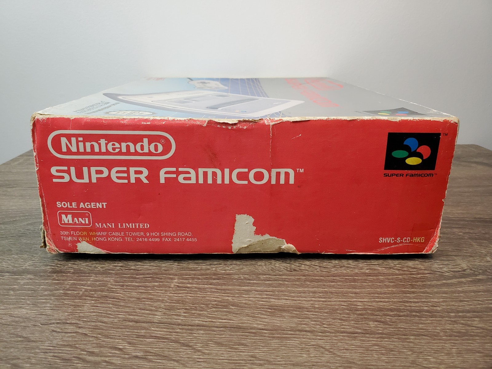 Nintendo Super Famicom Console With Box & Game SHVC-001(Read Description) Tested