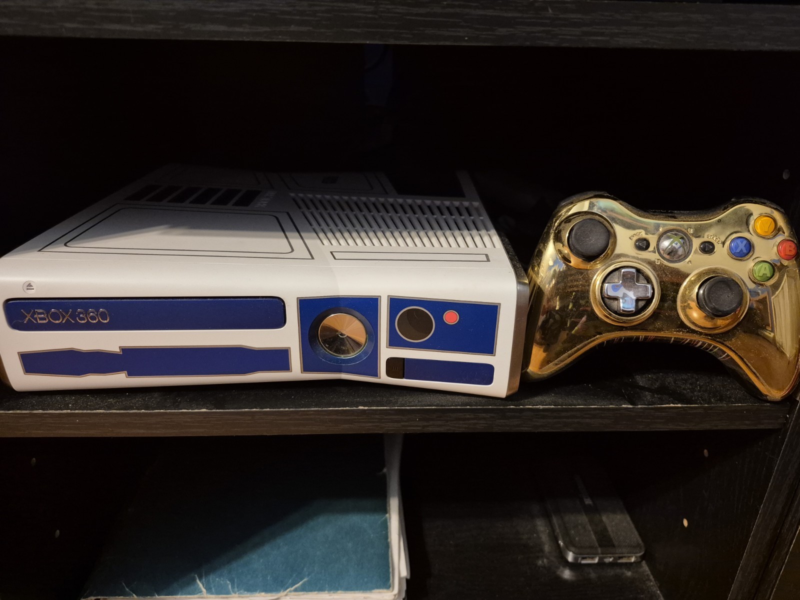 Microsoft Xbox 360 320GB Kinect Star Wars Limited Edition, Working w/box