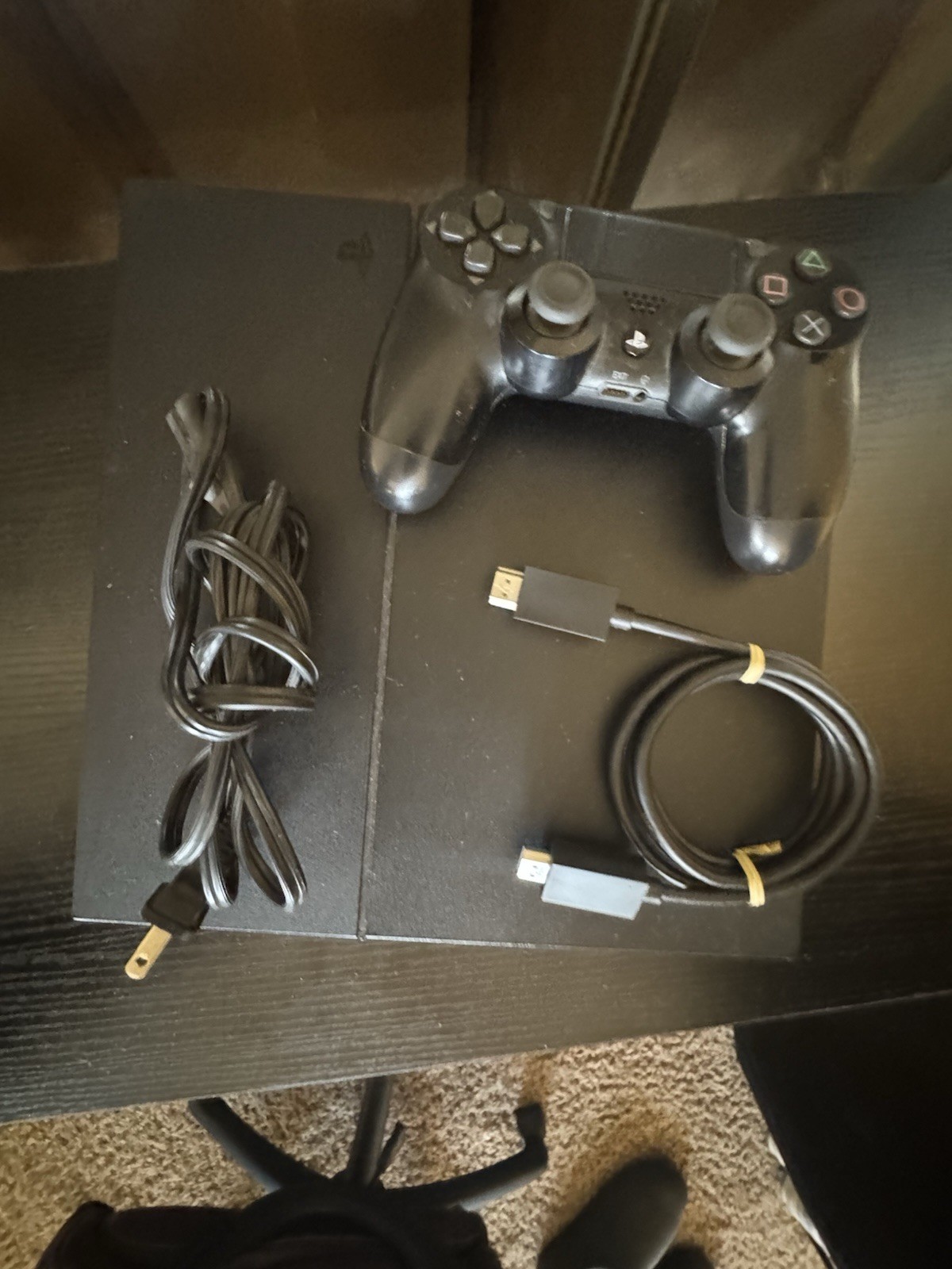 Sony PlayStation 4 PS4 500GB Console w/ Controller HDMI & Power Cord Tested
