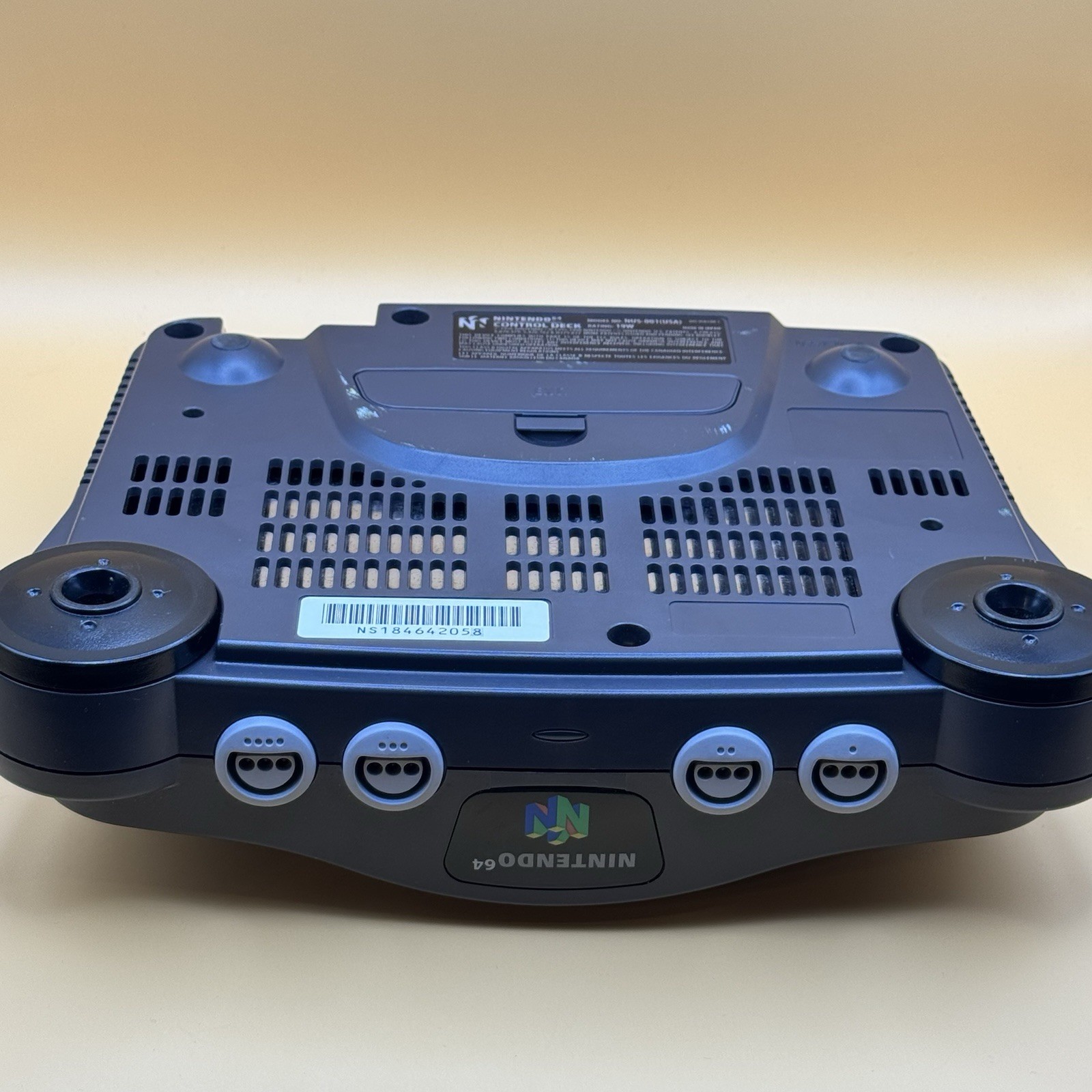 Nintendo 64 System (Charcoal Gray, 32 MB) w/ Expansion Pack – Tested/Cleaned