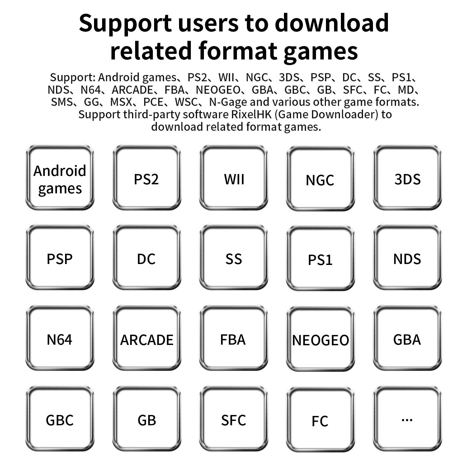 ANBERNIC RG Rotate T618 Handheld Game Console Android12 2000 mAh 3.5-inch Gifts