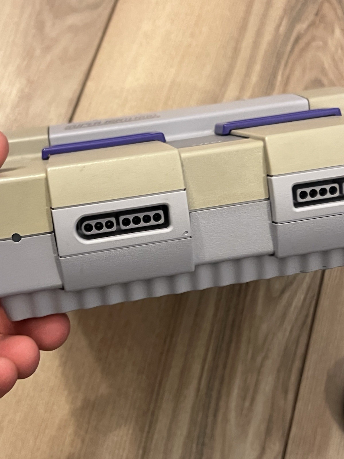Super Nintendo SNES Console Bundle 4 Games Controller Tested Works