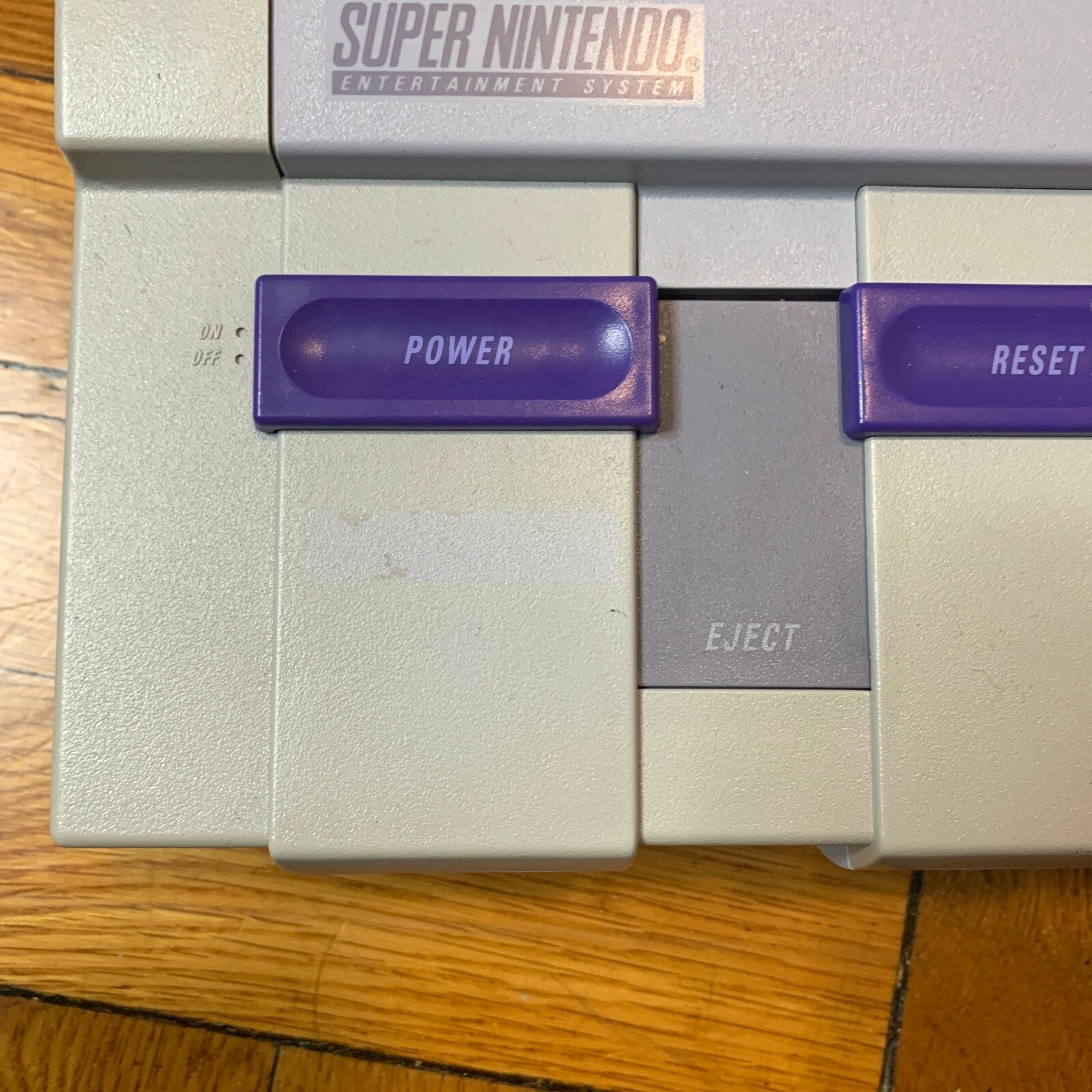 Super Nintendo SNES Original Console OEM System Set w/ Mario World & Donkey Kong