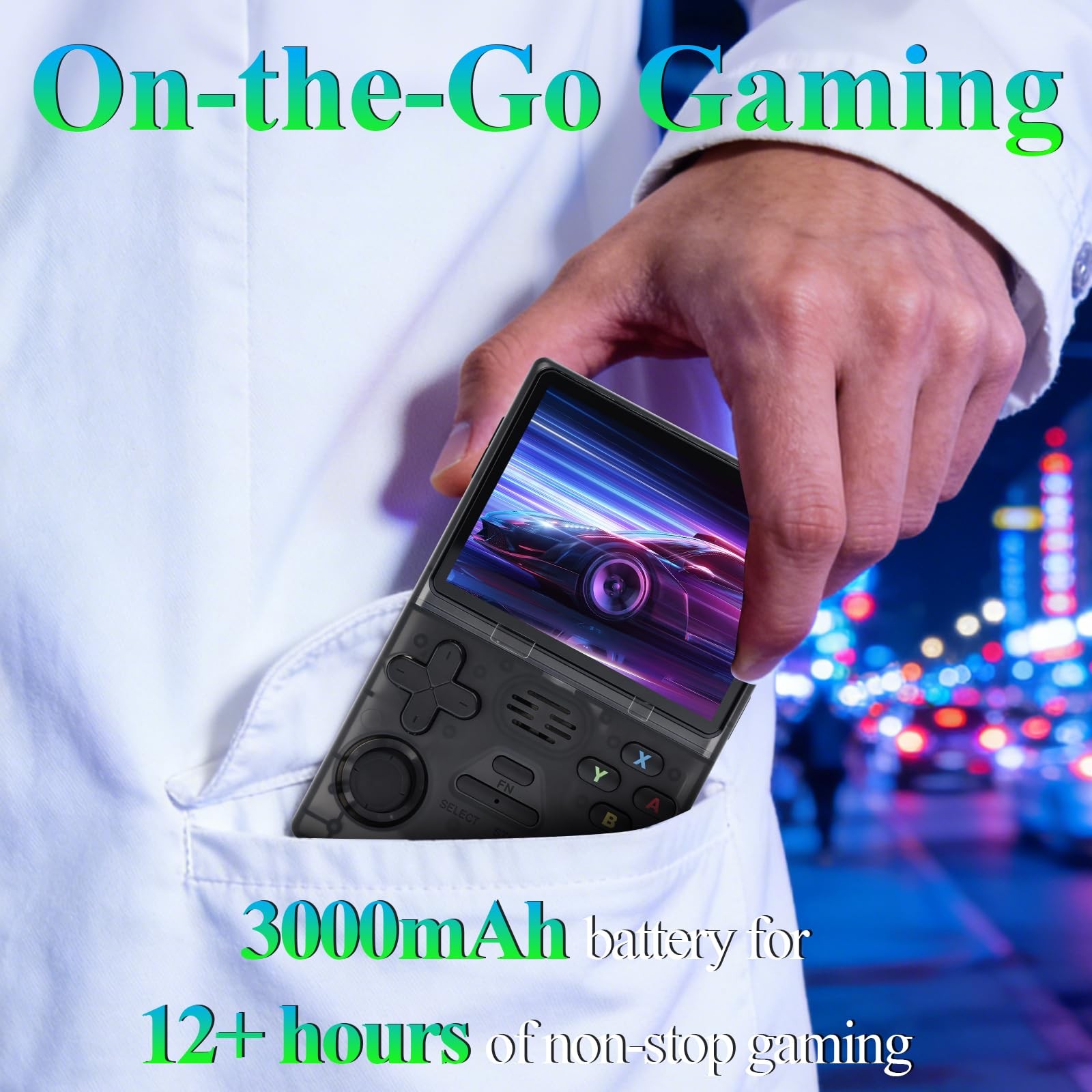 Retrosnap Handheld Game Console 2026, Retro Snap Gaming Pro Console with 14 E…