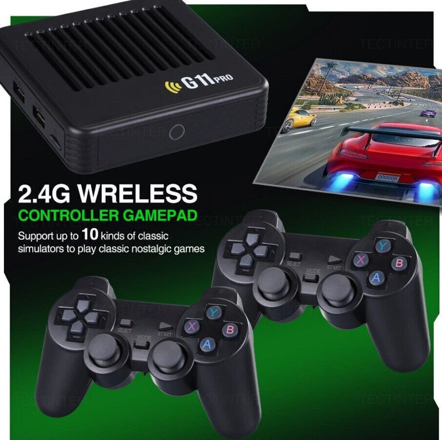 G11 Pro Video Game Console 4K Output Retro Gaming Player Box for Android 9.0 TV