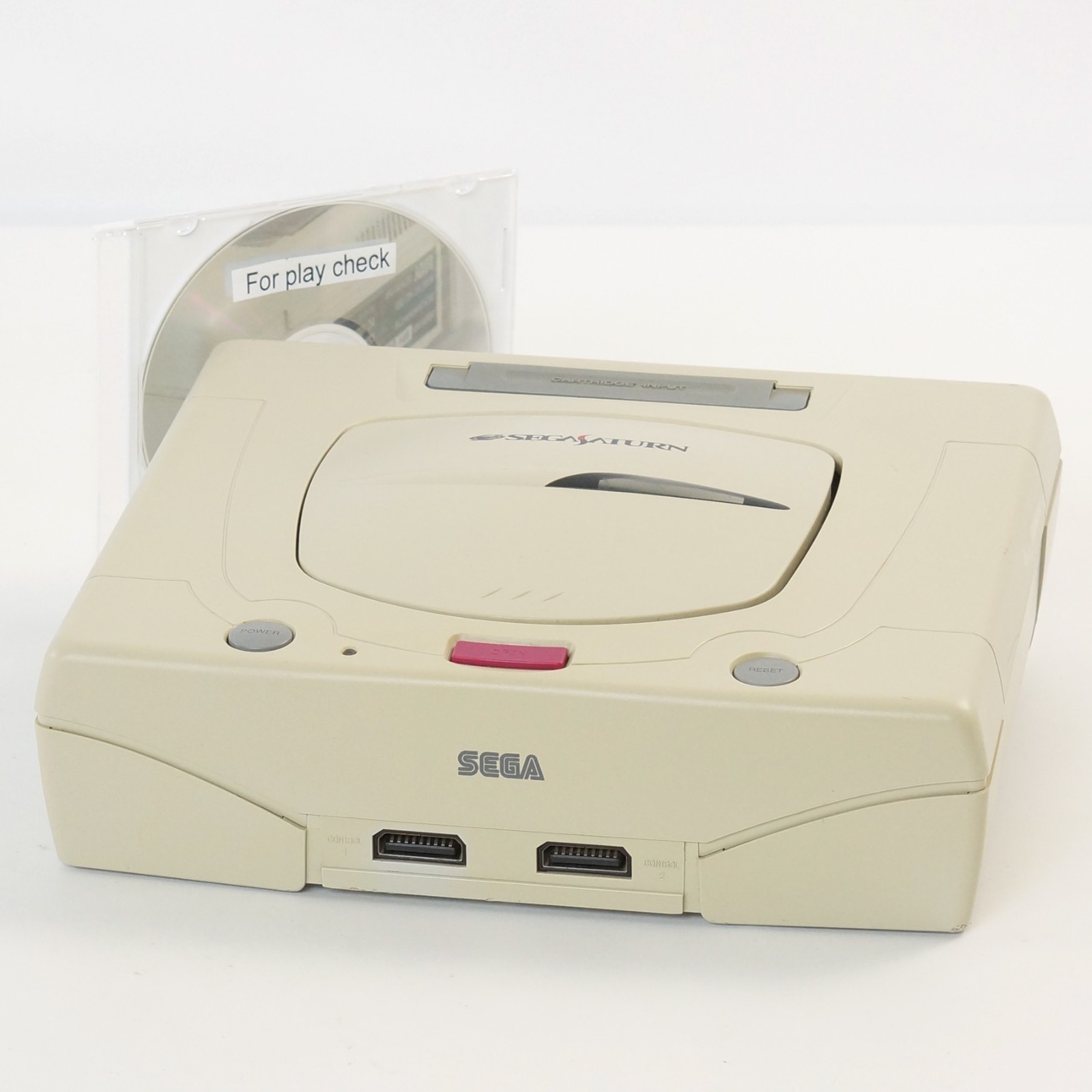 Sega Saturn Console -System Only- WHITE HST-3220 Tested NTSC-J B64016644