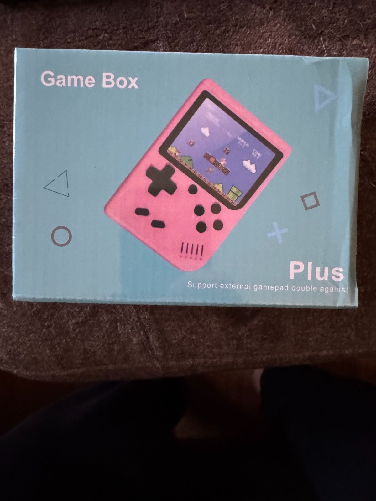 Game Box Plus Handheld Console Retro Gaming System w/Preloaded Games NIB – PINK