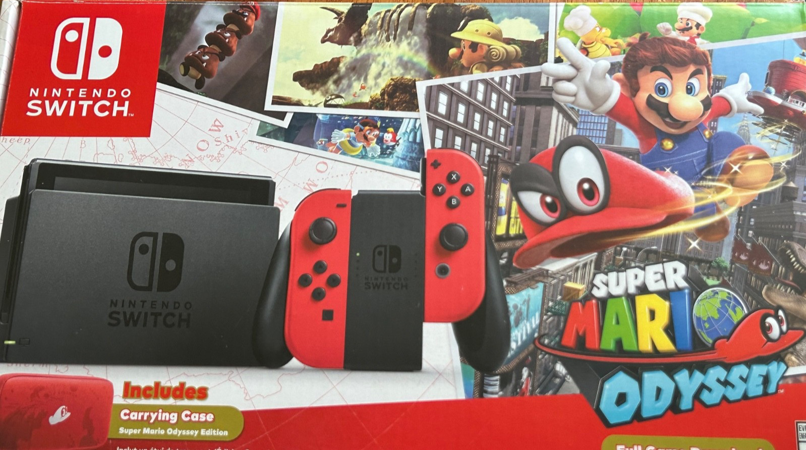 Nintendo Switch Super Mario Odyssey Edition System Console