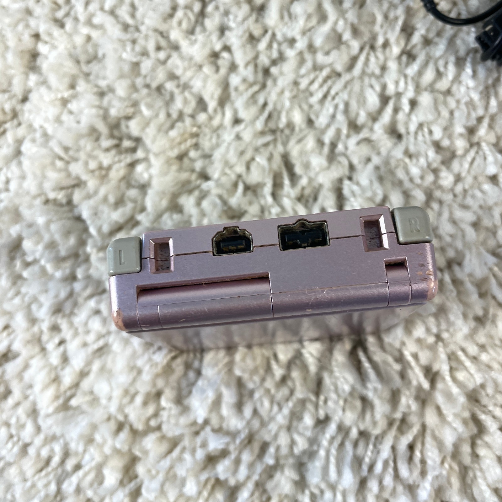 Nintendo Gameboy Advance GBA SP Handheld System Pearl Pink Model AGS-101 Tested
