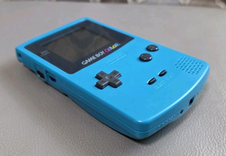WORKING! Nintendo GameBoy Color Teal (CGB-001) Handheld System