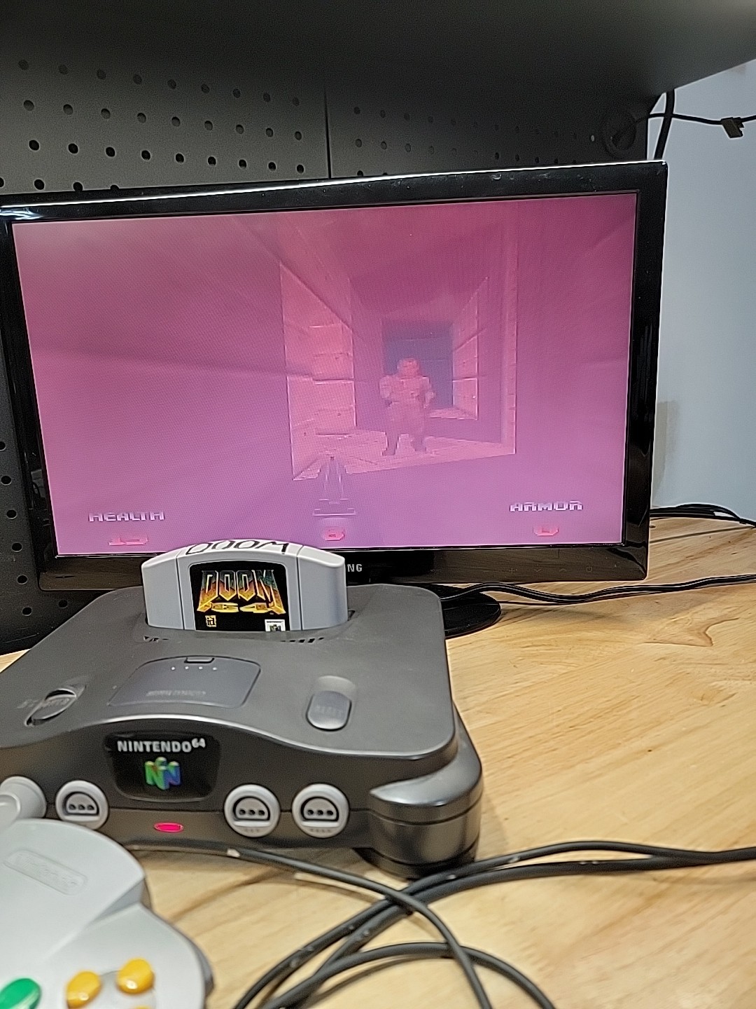 Nintendo 64 N64 System Video Game Console Bundle Lot W/ Controller TESTED!
