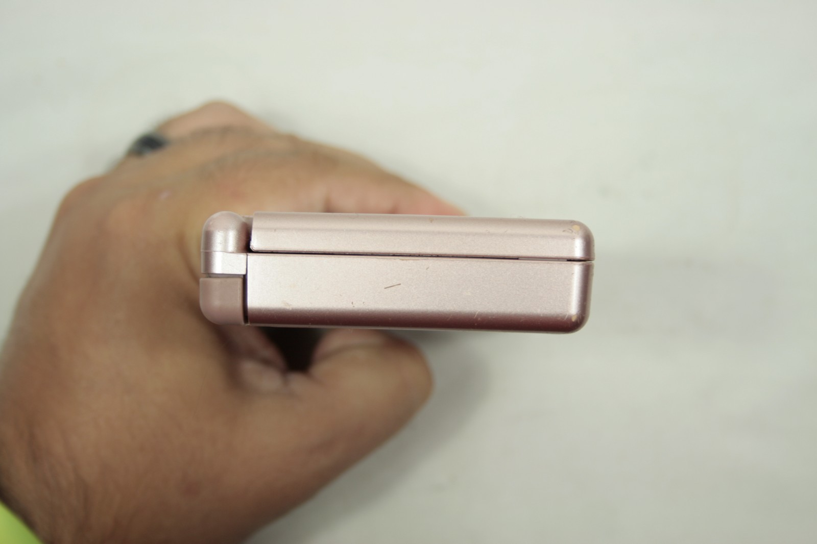 Nintendo DS Lite Console Pink Metallic Rose UNTESTED AS IS FOR PART FOR REPAIR