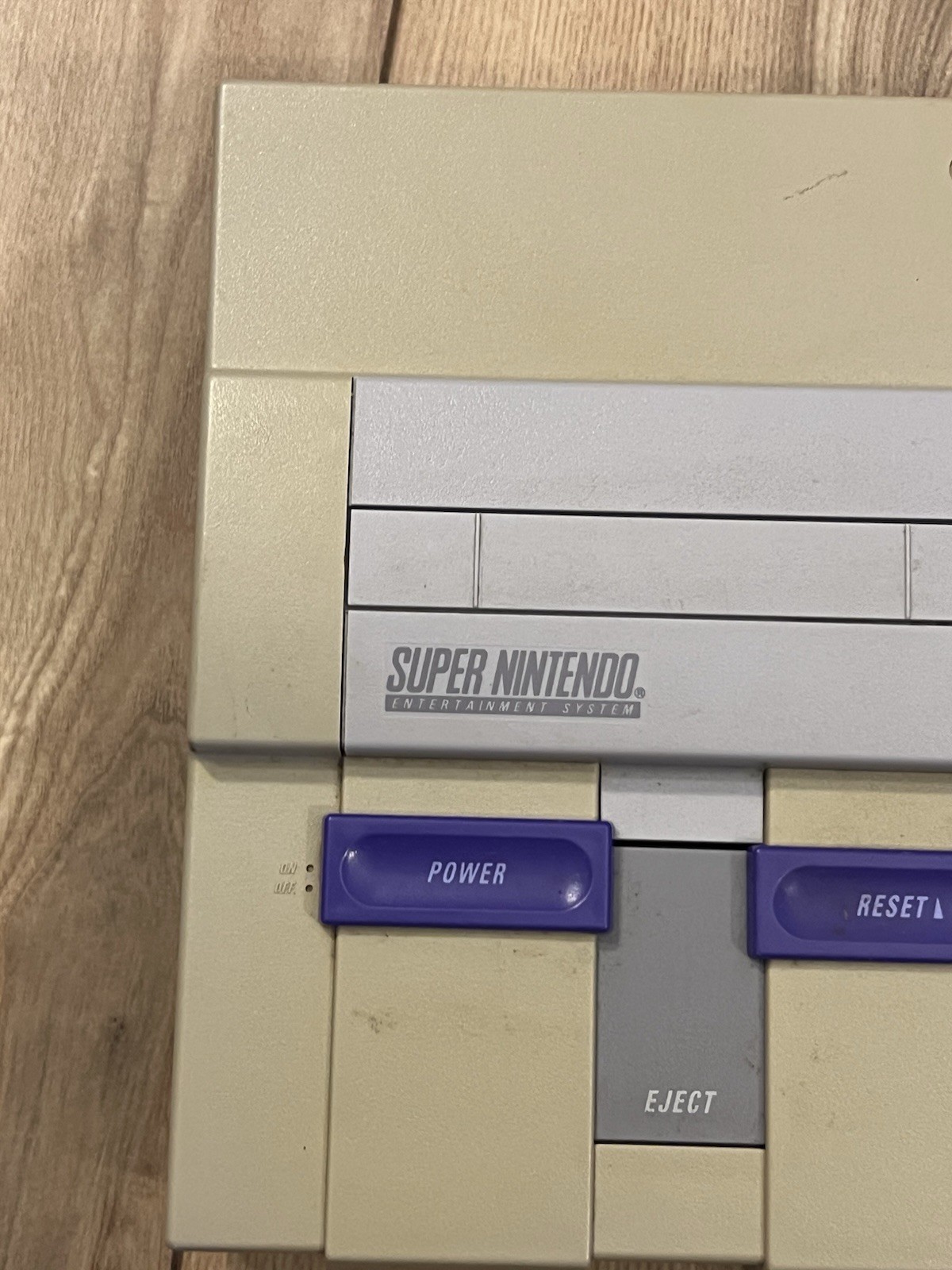 Super Nintendo SNES Console Bundle 4 Games Controller Tested Works