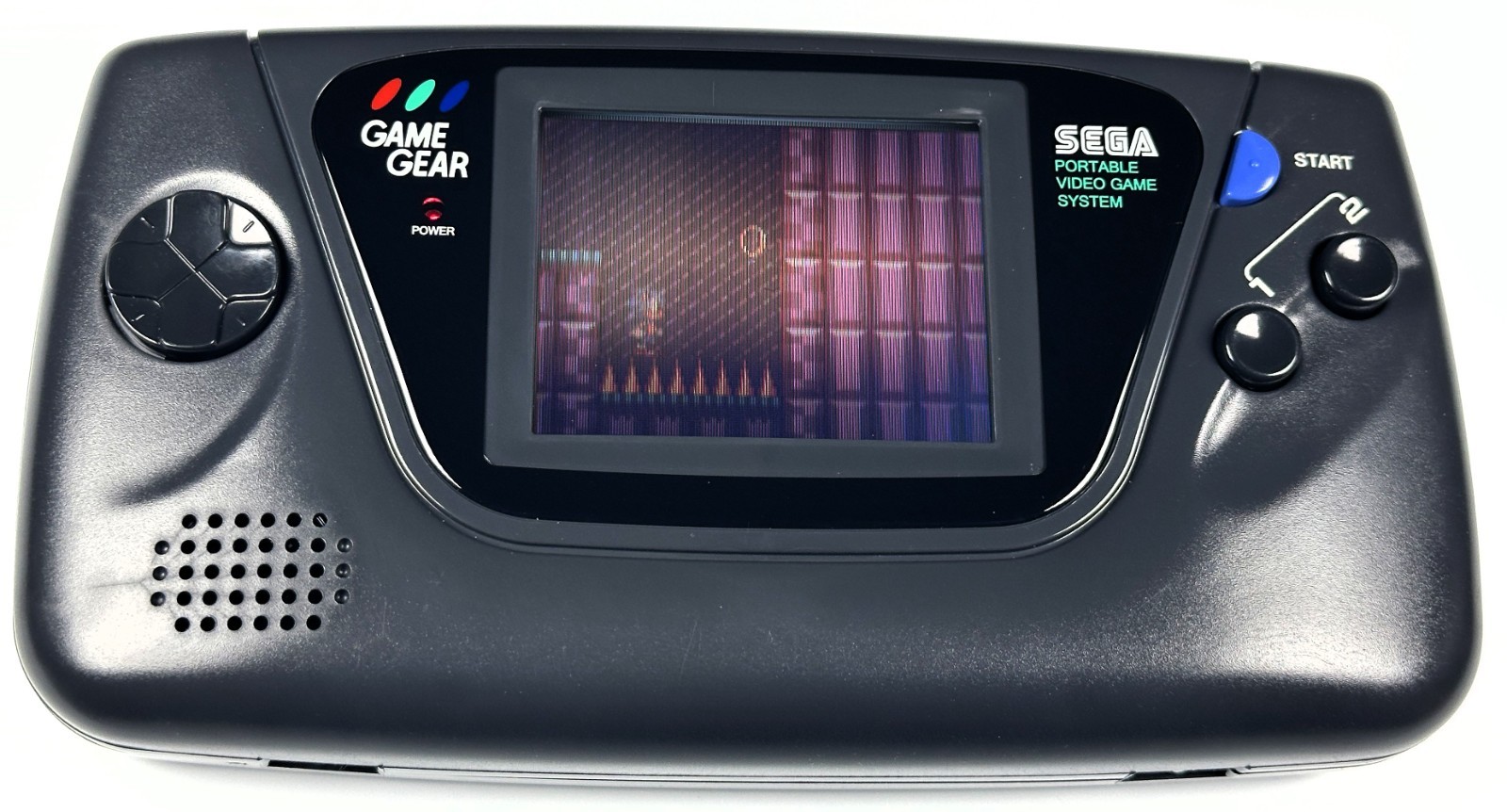 ❤️ SEGA Game Gear Console RECAPPED w CERAMIC SMD Caps, Glass Lens + Video Game