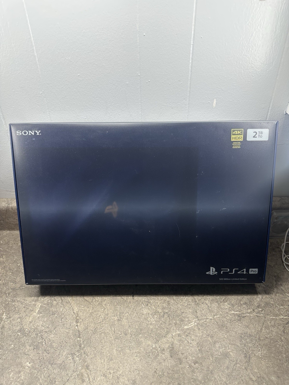 Sony PlayStation 4 Pro 2TB 500 Million Limited Edition Console Bundle- Dark Blue