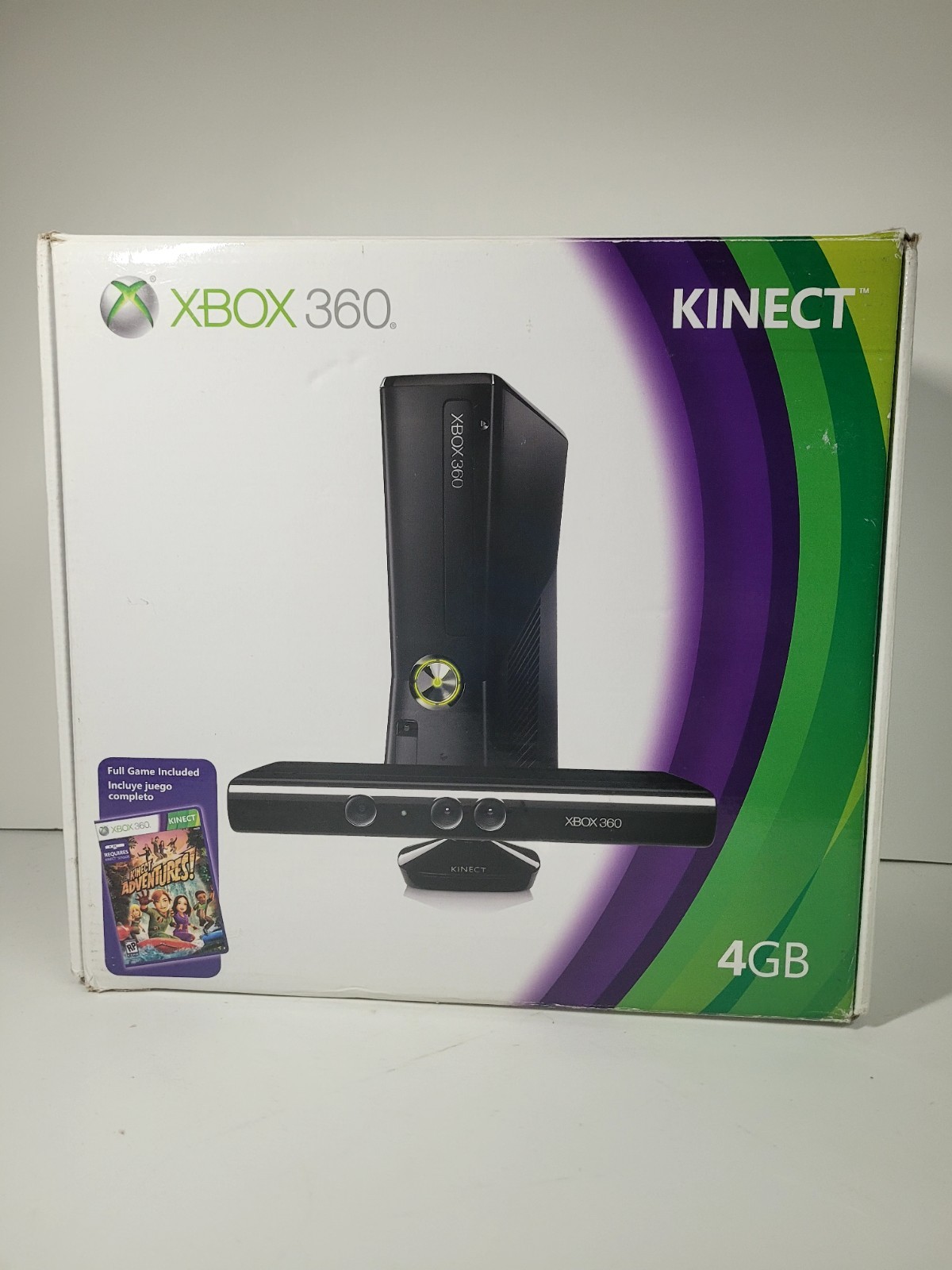 Microsoft Xbox 360 Kinect Console with 2 Controllers