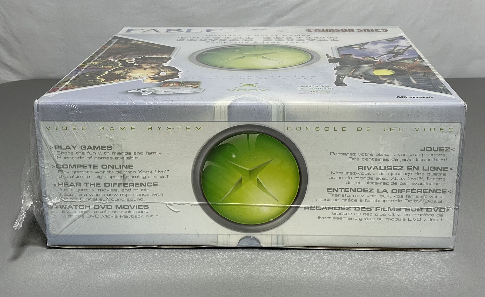 Microsoft Xbox Crystal Limited Edition (Canada Exclusive) – BRAND NEW / SEALED!!