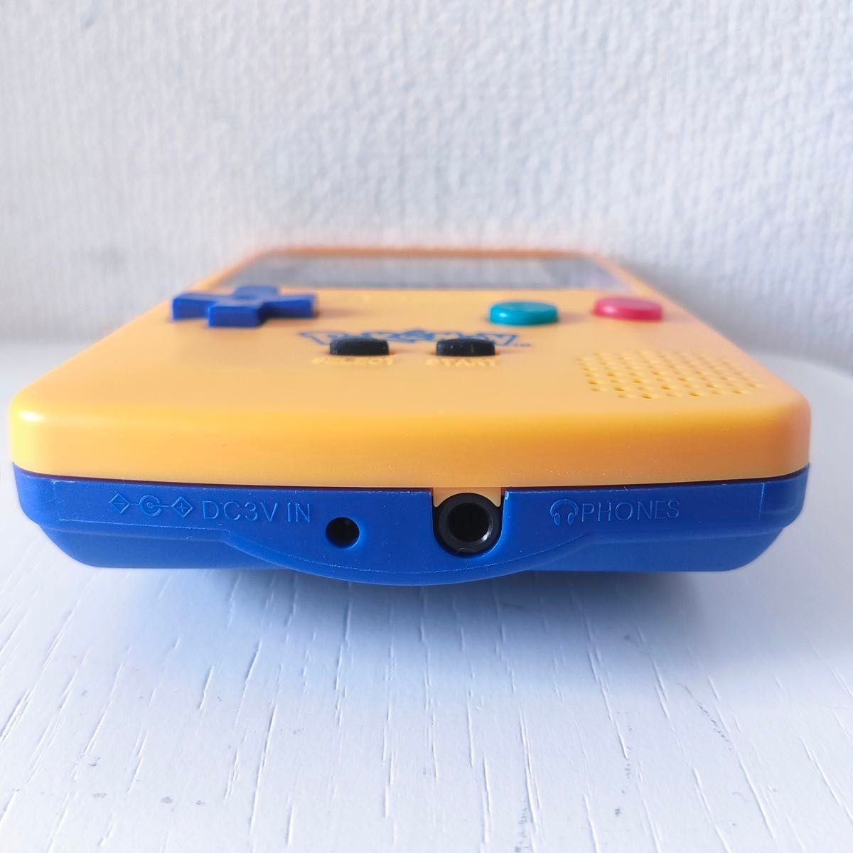 Nintendo Game Boy Color Pokemon Center gold Console Orange BLUE