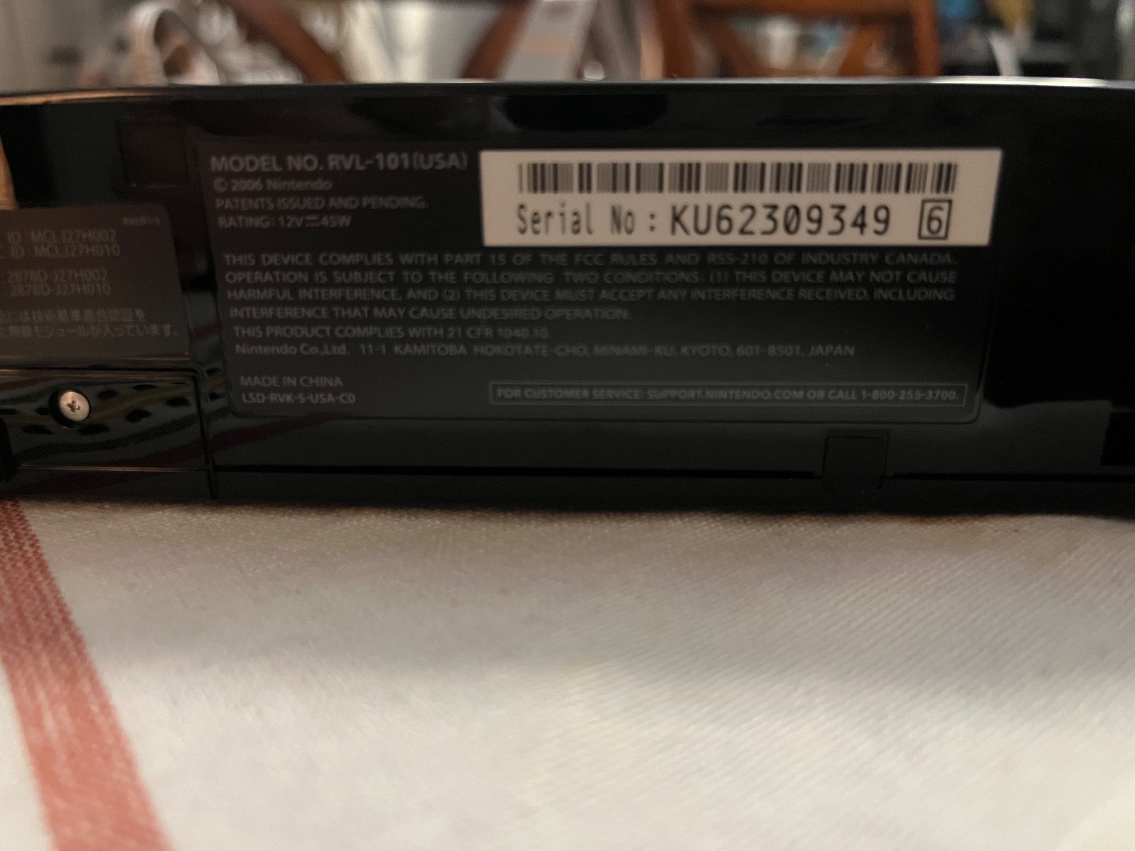 Nintendo RVLSKRP2 Wii Console with Wii Sports Resort