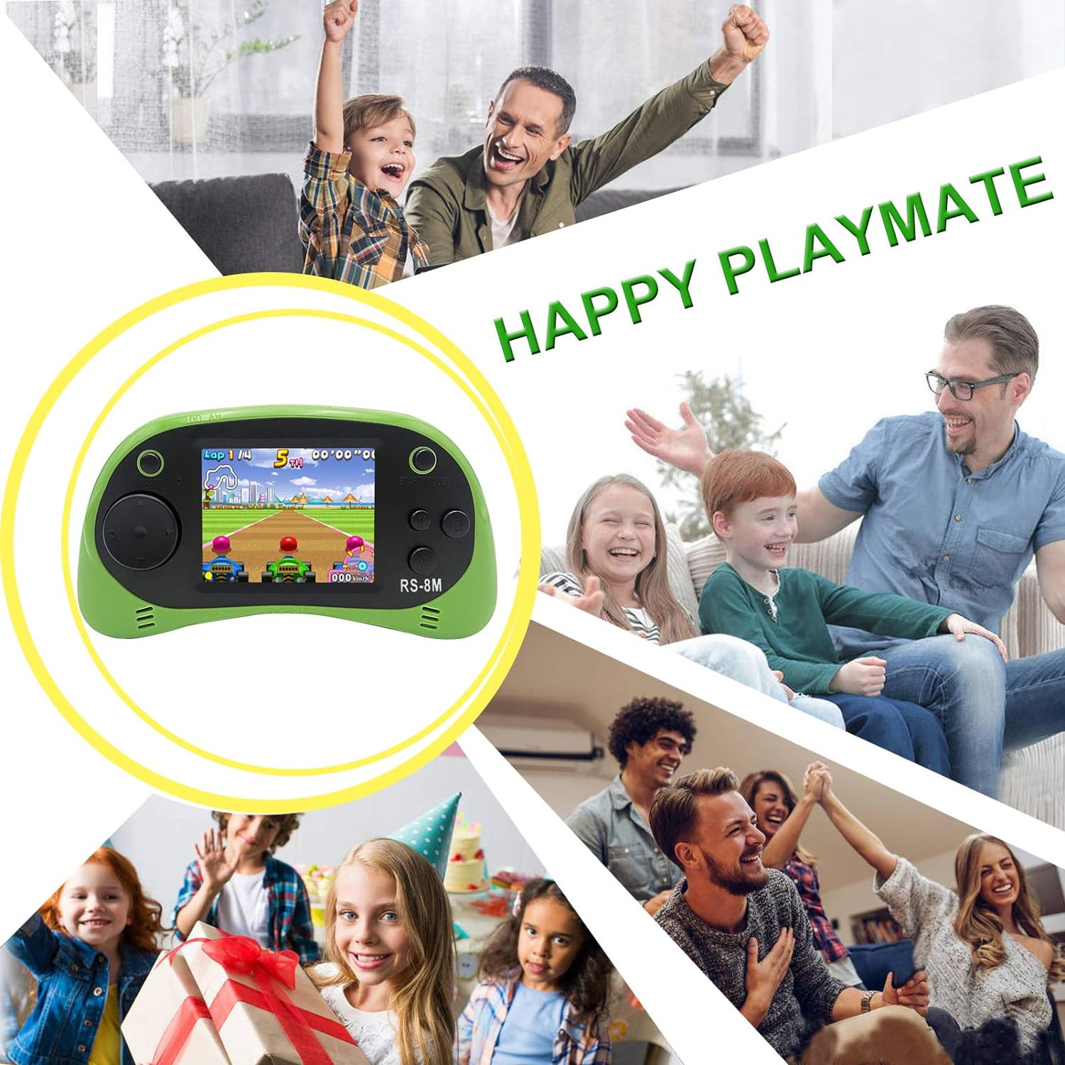 Kids Handheld Portable Video Game Player with 200 Games – 16 Bit 2.5 Inch Screen
