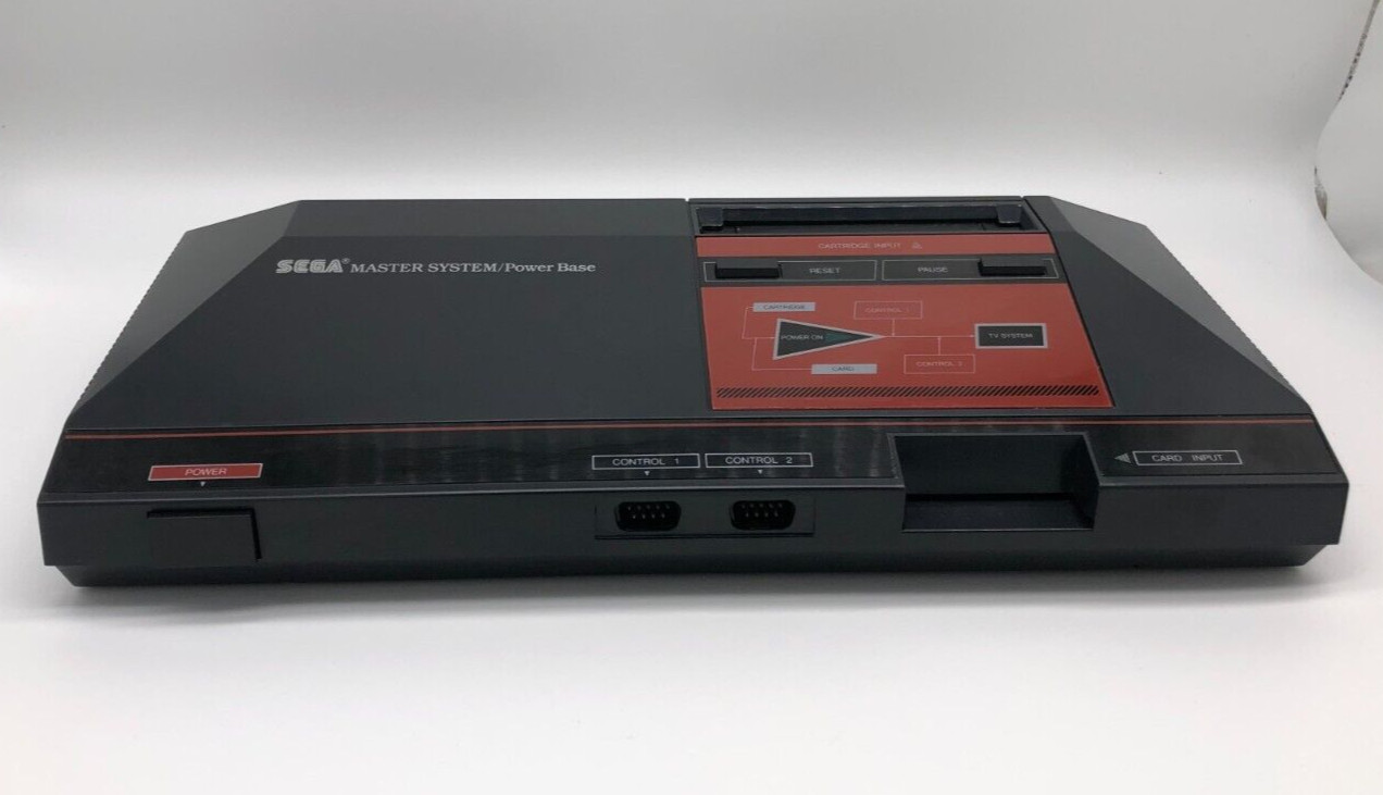 Sega Master System SMS Power Base Console System w/ Hookups & Controller Bundle