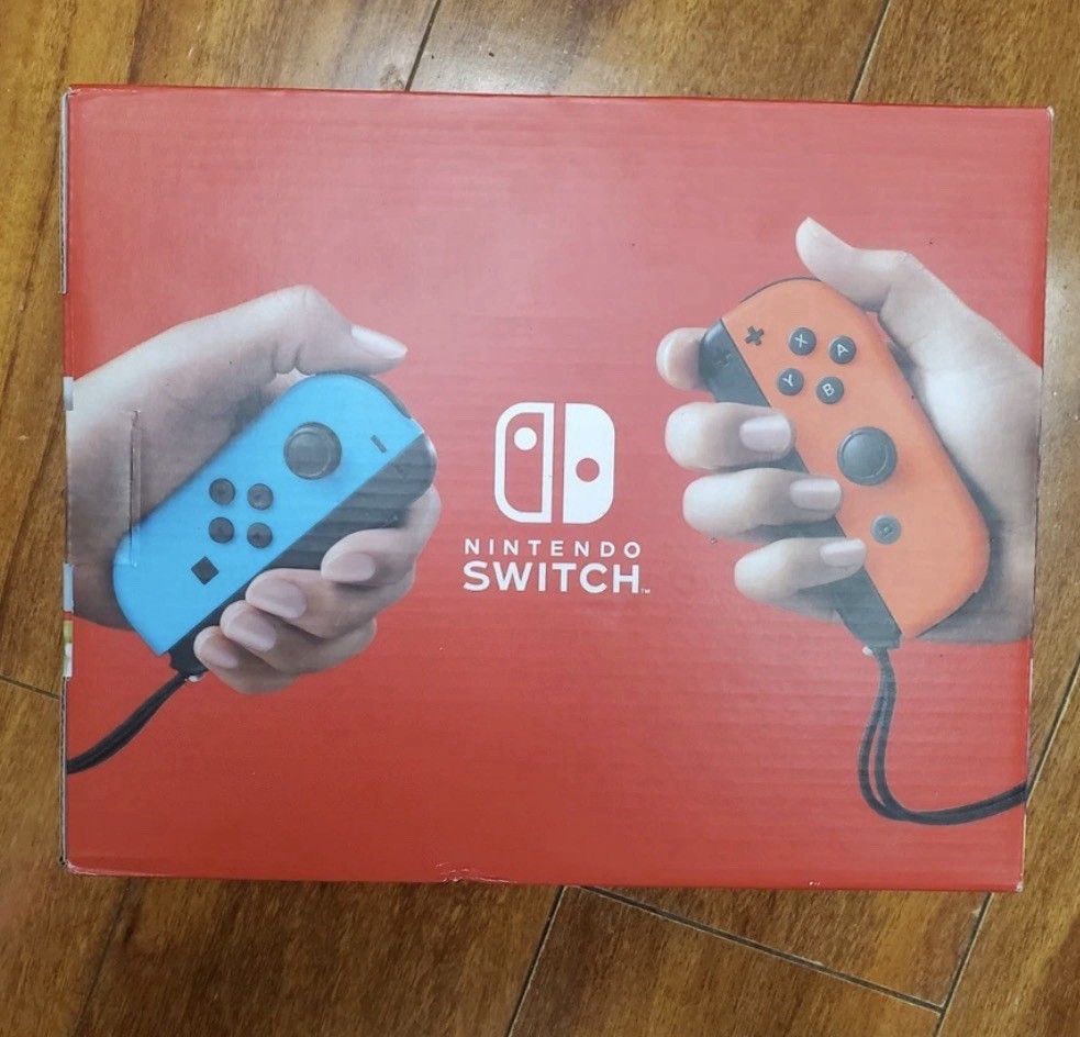 Nintendo Switch Console Neon Red/Blue Joy-Con Wi-Fi HDMI USB-C Home Console
