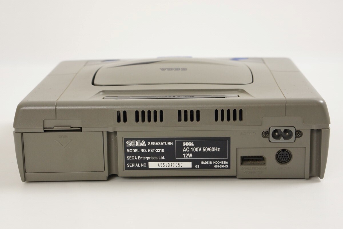 Sega Saturn GREY Console Boxed HST-3210 Tested System JAPAN -NTSC-J- AD51041950