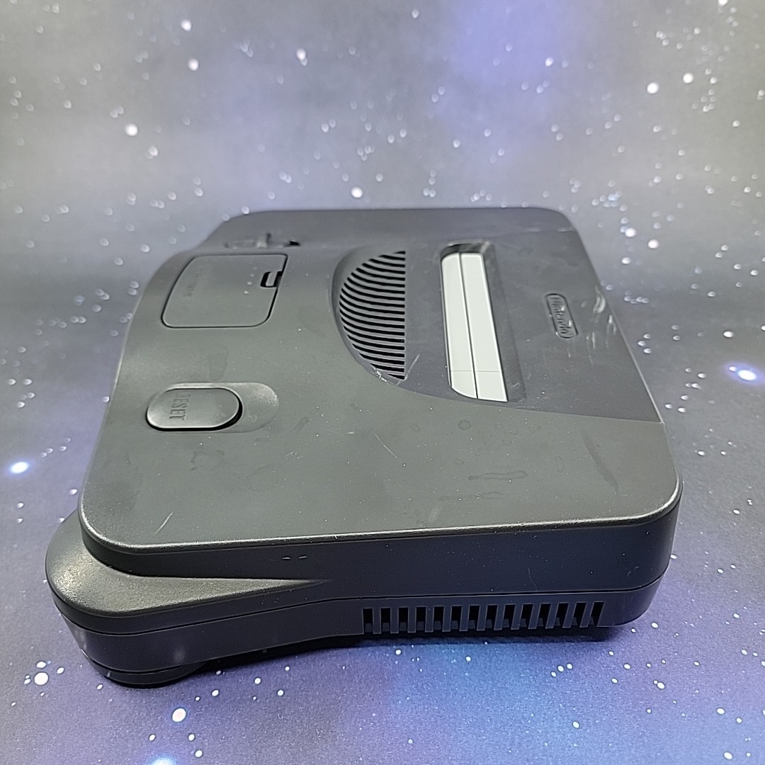 Nintendo 64 NUS-001 (USA) Black Console Only W/ Jumper Pak Tested Working