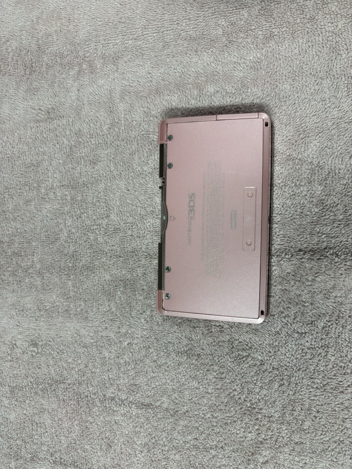 Nintendo 3DS Pink Handheld Console with Charger, 3D Audio Technology