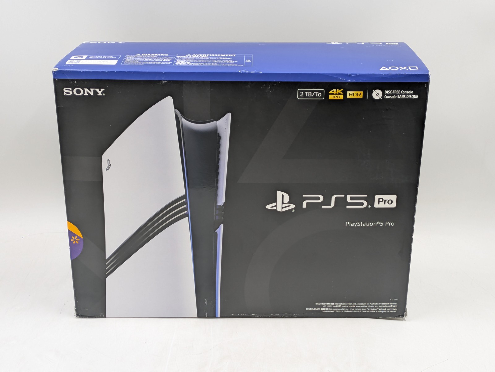 Sony Playstation 5 Pro 2TB Digital Edition Game Console PS5 (CFI-7119) | White