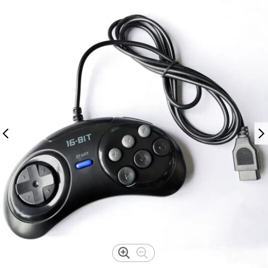 MD Console 208 games, 16 Bit Games two-player retro home TV console