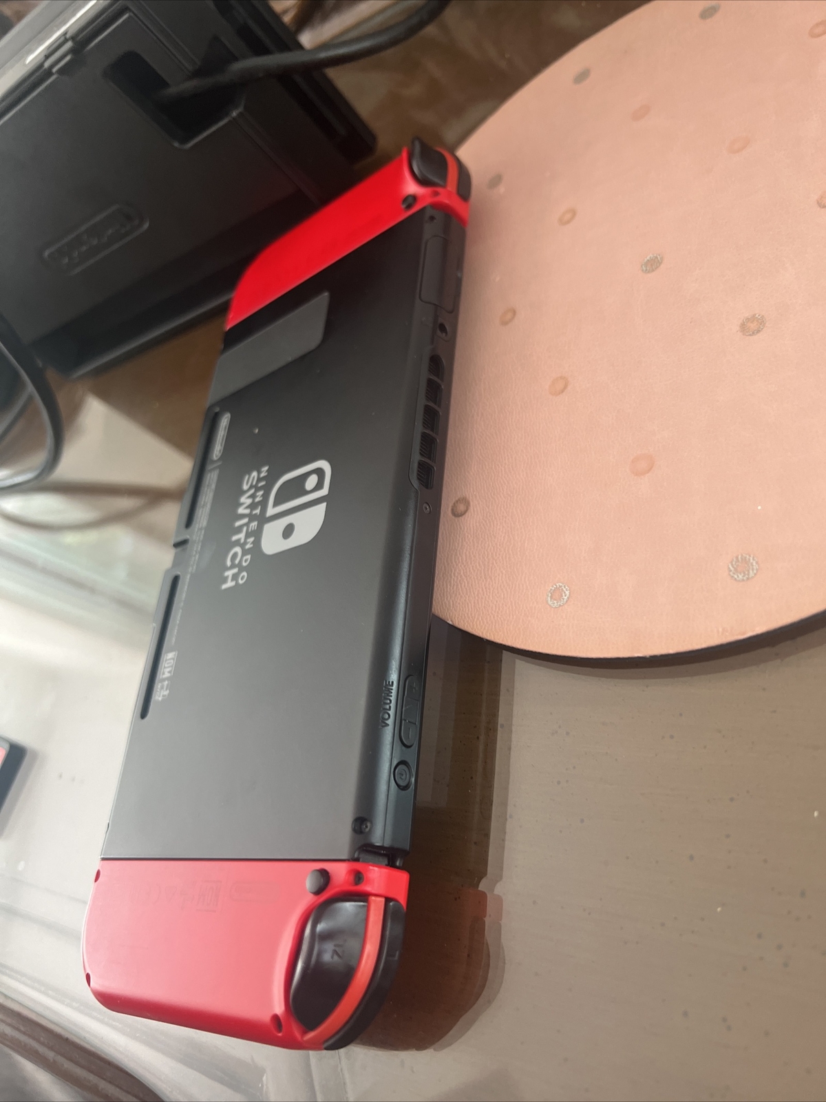 Nintendo Switch HAC-001(-01) Mario Red/black 32GB Console W 2k23,Minecraft,LOL