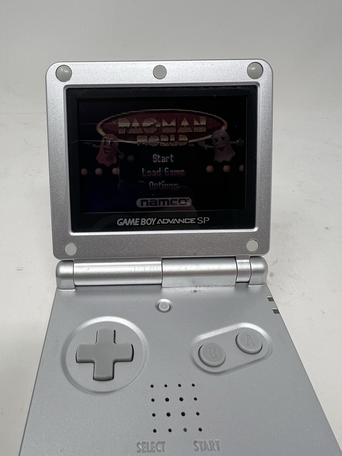 Nintendo Game Boy Advance SP Platinum Silver AGS 001 Working + Charger