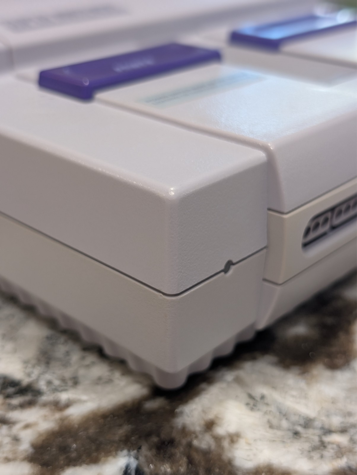 Super Nintendo SNES 1CHIP-01 Console, SMW Game, Controller, OEM AC/AV Bundle