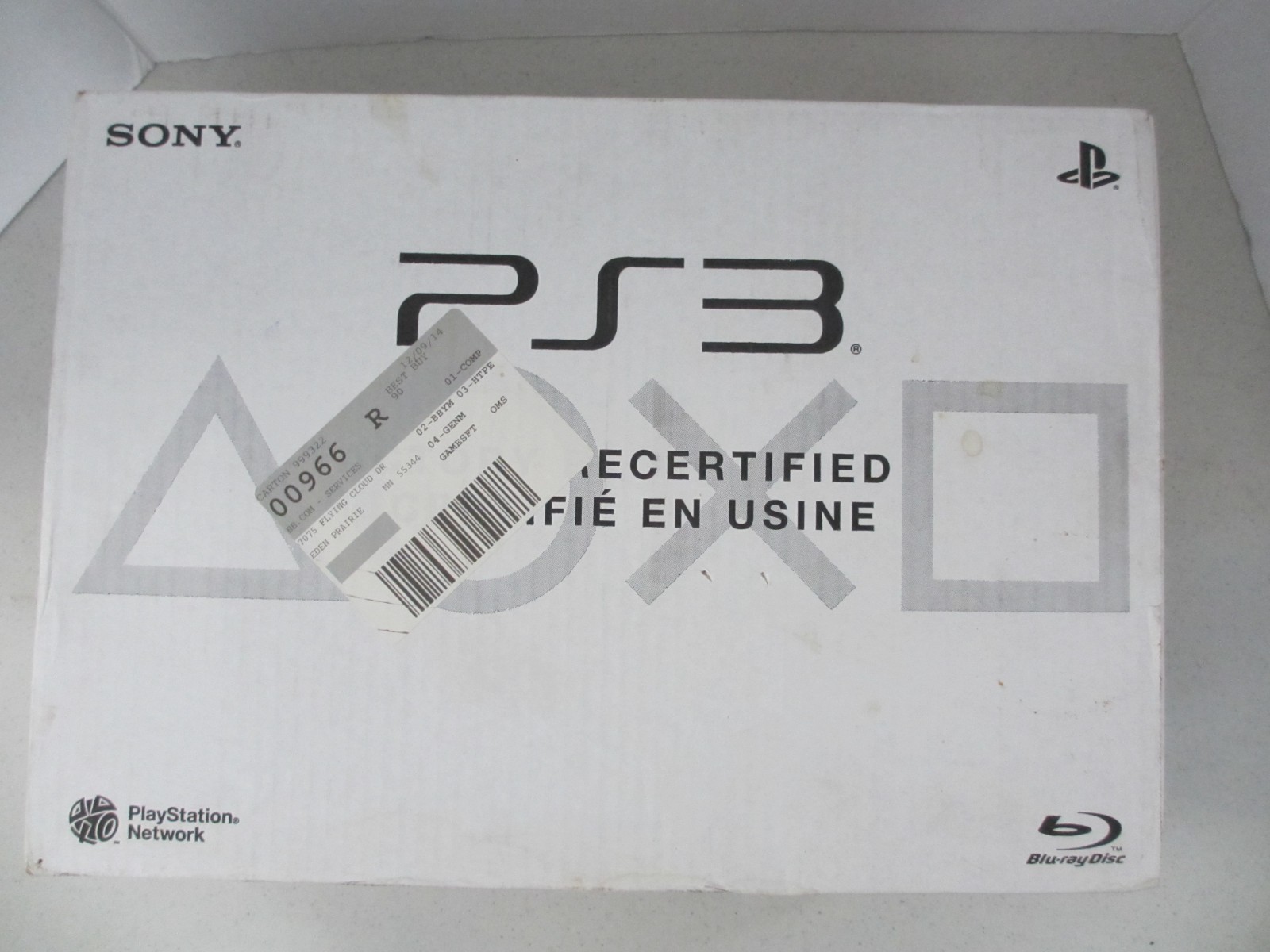 Sony PlayStation 3 PS3 Super Slim NTSC 12GB, Sealed, CECH-4201A